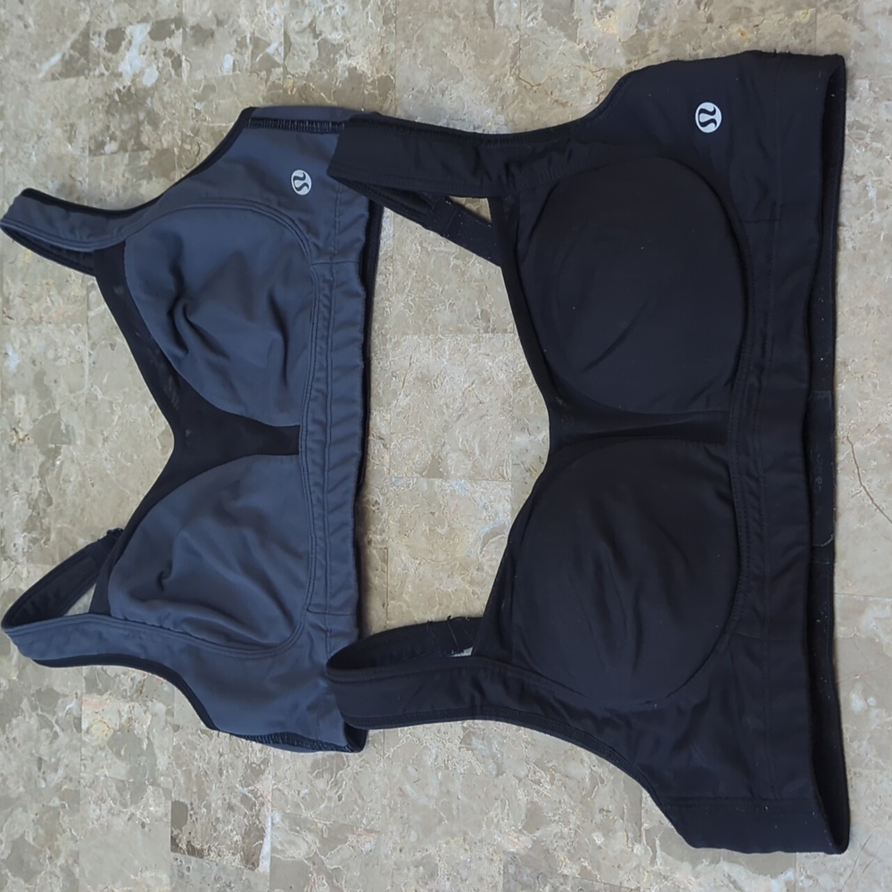 2x Lululemon Ta Ta Tamer Sports Bras Bundle